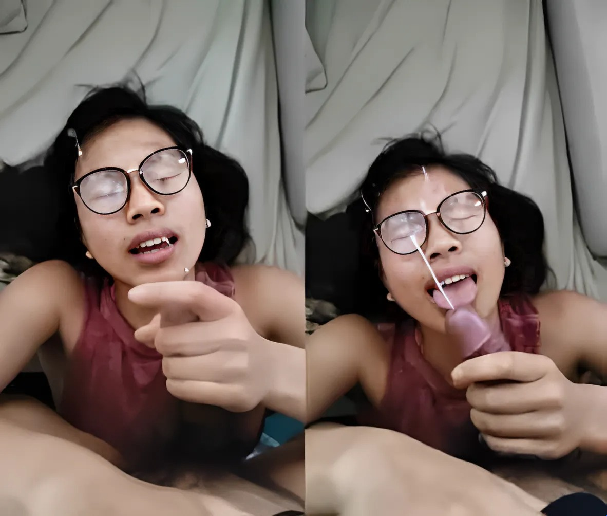 Tu sei la mia lasciva ragazza con gli occhiali da primo piano