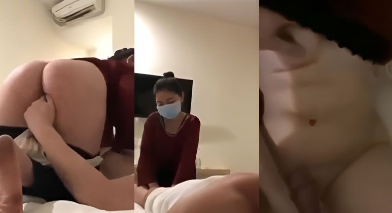Shy massage girl...
