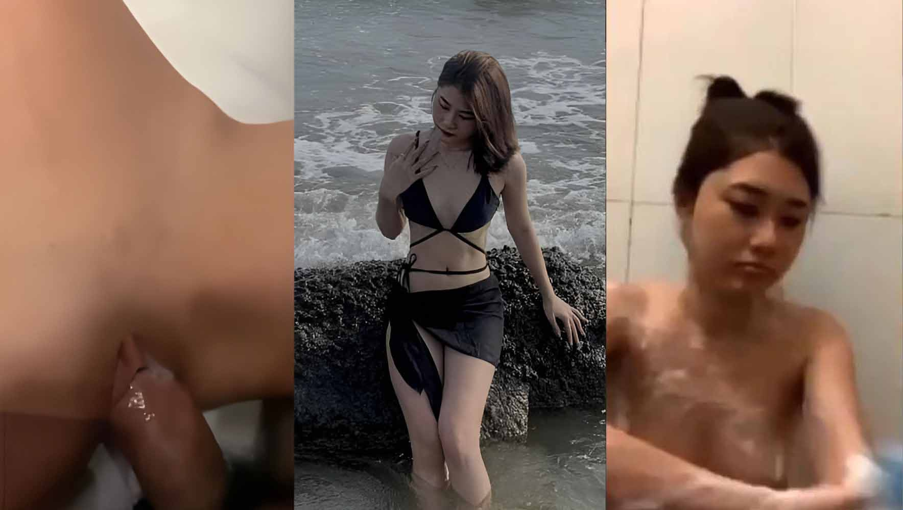 Phuong Anh and her boyfriend